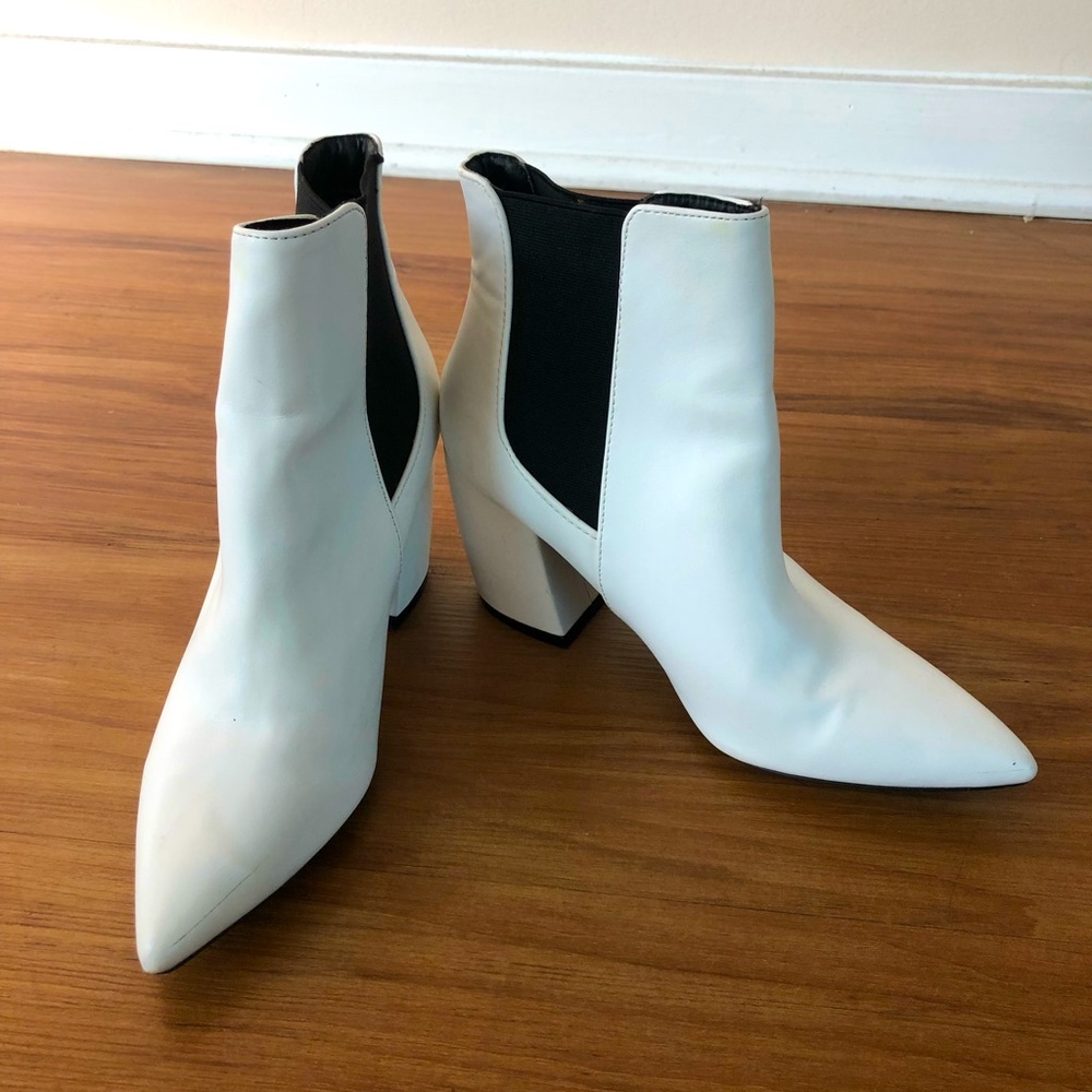 White booties